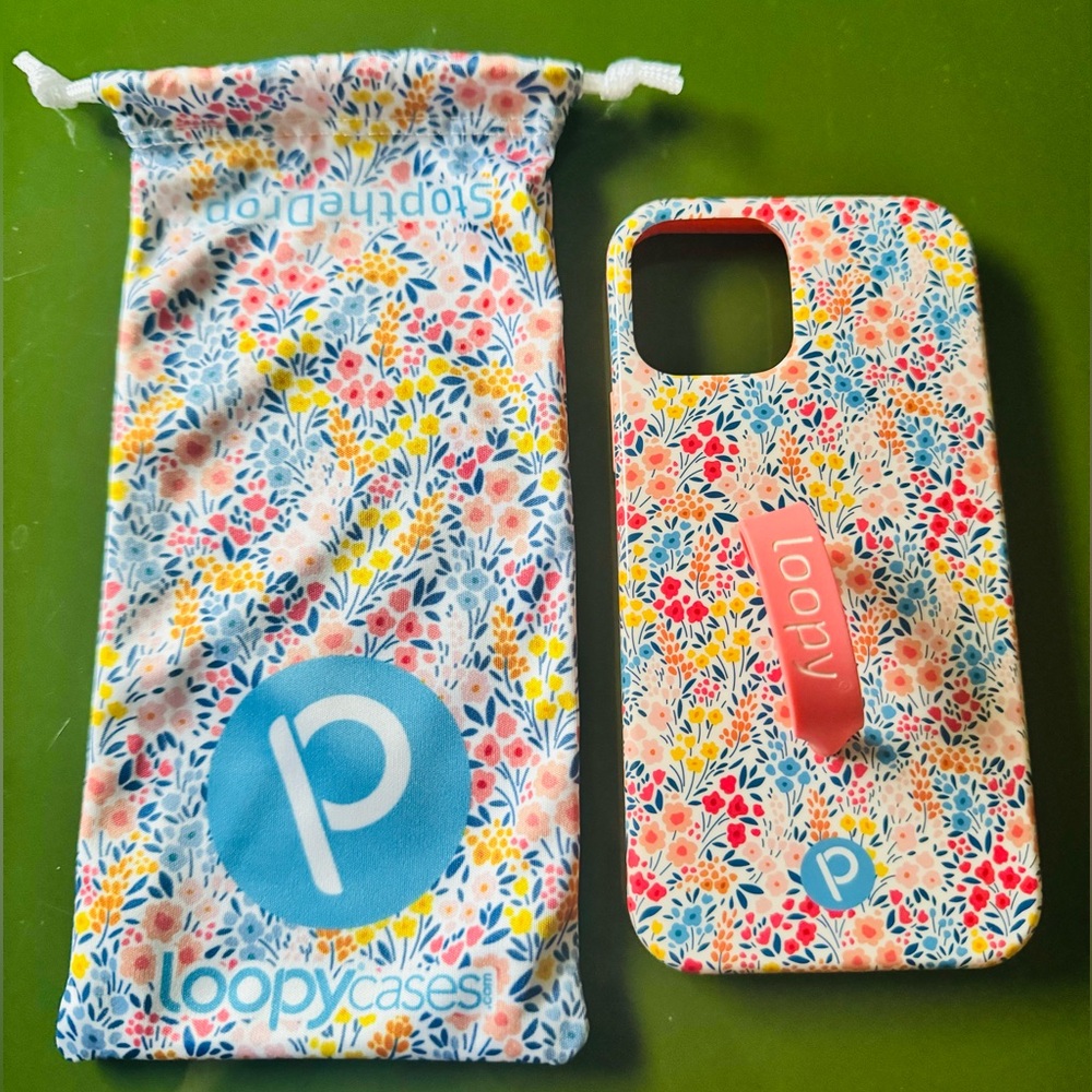 Loopy Original - iPhone 12/12 Pro
(6.1" Screen) - Spring Floral | Righty